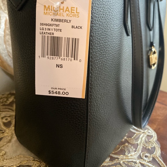 MICHAEL KORS LG 3IN1 KIMBERLY TOTE - Picture 6 of 6